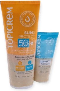 Sunscreen Lotion Spf50 + Aftersun Cooling Gel Topicrem