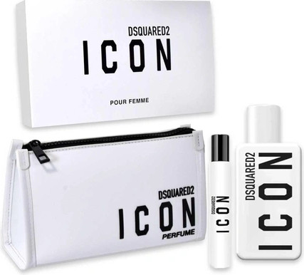 Dsquared2 Icon Eau de Parfum Set Beauty Case Für Männer