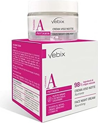 Face Cream Vebix Phytamin Vitamin A Nutrient