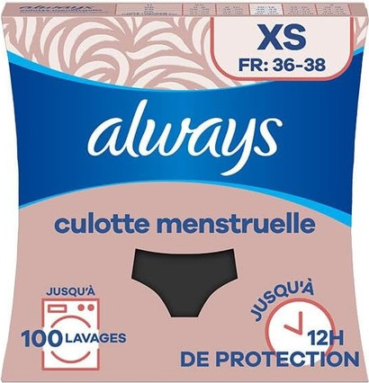 Immer waschbare Menstruationsunterwäsche für Damen