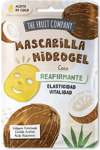 Facial Mask The Fruit Company Hydrogel Coconut Firming