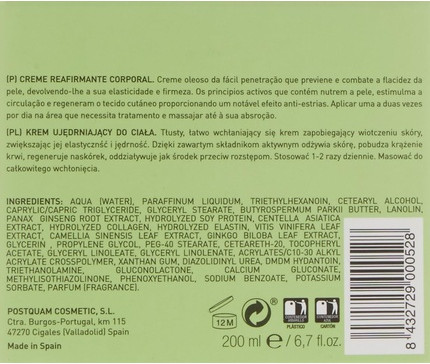 Firming Cream Postquam