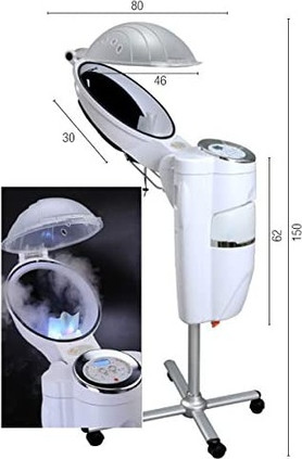 Hair and Face Steamer Helmet Postquam