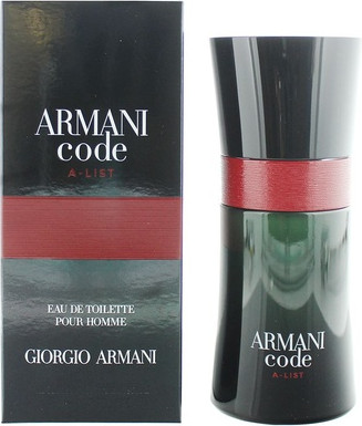 Туалетная вода Giorgio Armani Code A List