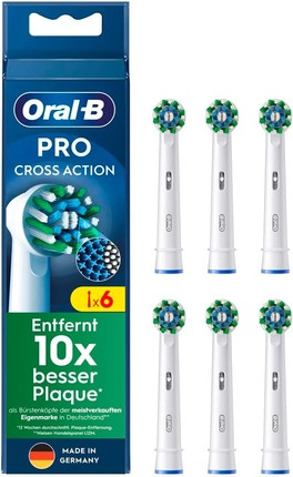 Electric Toothbrush Heads Oral-B Pro CrossAction X Shape
