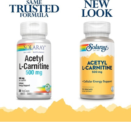 Acetyl L-Carnitine 500mg Solaray