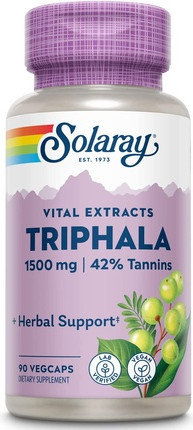 Triphala 500 mg 90 Kapseln Solaray