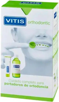 Vitis Orthodontic Toothpaste and Mouthwash Set