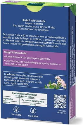 Kneipp Valeriana Forte kapsulalari