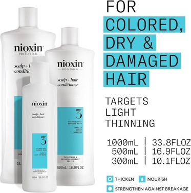 Nioxin System 3 Scalp Hair Thickening Conditioner