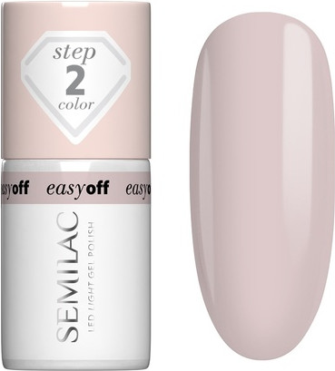Hybrid Nail Polish Semilac Almond Milk