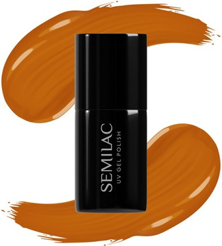 Гибридный лак для ногтей Semilac Jelly Honey 946