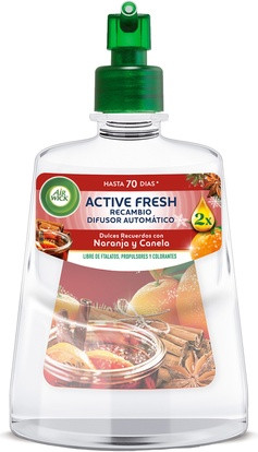Автоматический диффузор Air Wick Active Fresh Апельсин и Корица