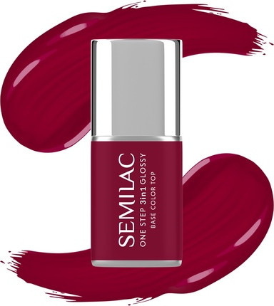 Hybrid Nail Polish Semilac S570 Dark Raspberry