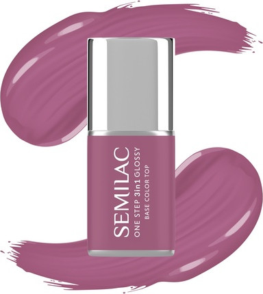 Hybrid Nail Polish Semilac One Step Glossy 3in1