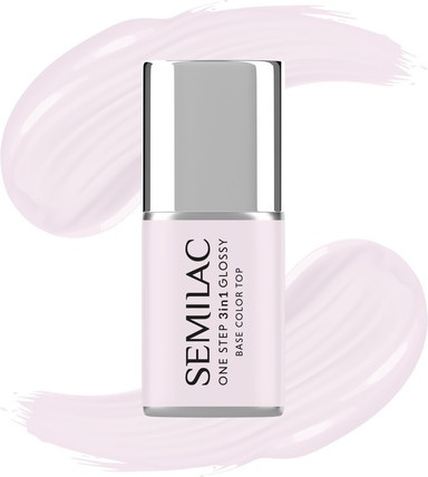 Hybrid Nail Polish Semilac S235 Peach Beige