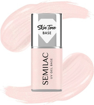 Hybrid Nail Polish Base Semilac Skin Tone