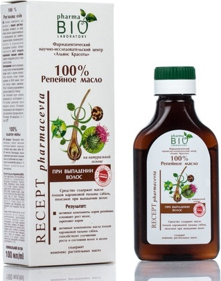 Burdock Oil Energy Of Vitamins Hair Strengthening Oil