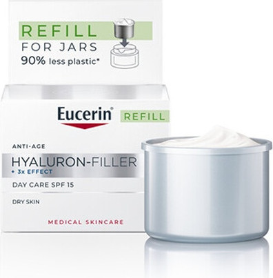 Hyaluronfiller3x Effect Tagespflege Nachfüllpackung LSF 15 Eucerin