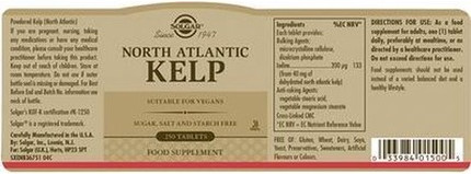 Solgar Nordatlantik-Kelp Tabletten
