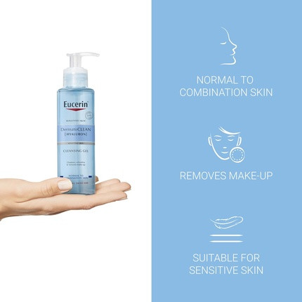 Eucerin Dermatoclean Hyaluron Yuzni Tozalovchi Jeli