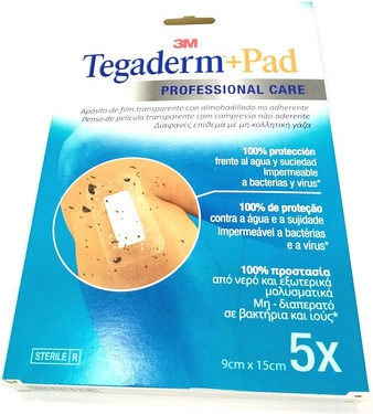 Aposito Tegaderm Pad 9x15cm - Pack of 5