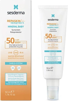 Mineral Sunscreen Sesderma Repaskin Pediatric Mineral Baby Spf 50