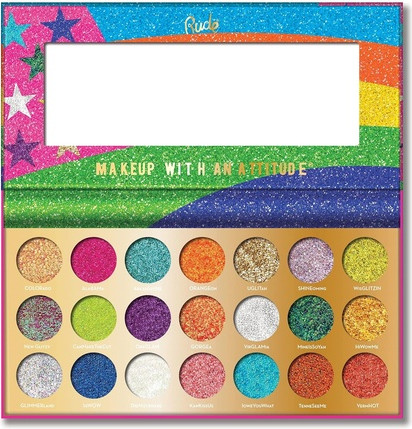 Gepresste Glitzerpalette Rude United Shades of Glitter 21