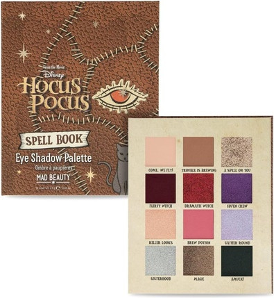 Lidschatten Palette Mad Beauty Hocus Pocus Buch