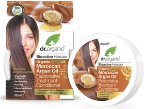 Conditioner Dr Organic Moroccan Argan Oil Hair Treatment