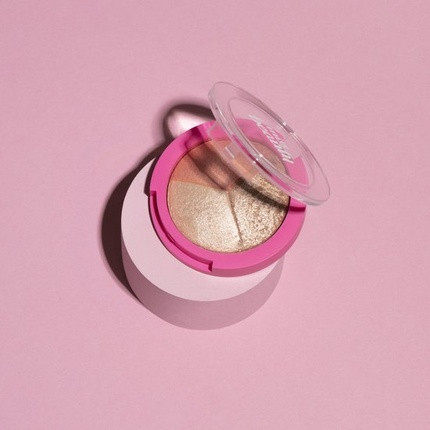 Golden Rose Baked Trio Bronzer, Blush And Highlighter