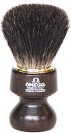 Shaving Brush Omega Pure Badger 6126 Wood Handle
