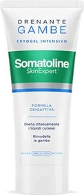 Охлаждающий дренирующий гель для ног Somatoline