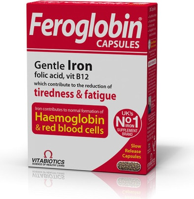 Vitabiotics Feroglobin Gentle Iron Capsules