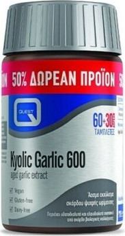 Таблетки Kyolic Garlic Quest 600мг