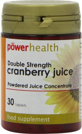 Tablets Power Health Double Strength Cranberry