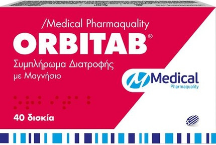 Nahrungsergänzungsmittel Pharmaquality Orbitab Mit Magnesium