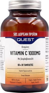 Quest T B garlant Vitamin C Timed Release