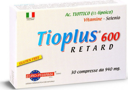 Dietary Supplement Bionut Tioplus 600 Retard