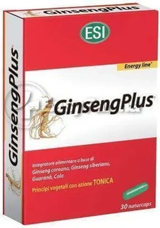 Капсулы Esi Ginseng Plus для повышения энергии