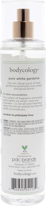 Bodycology Duftnebel Bodyspray Pure White Gardenia