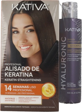 Kativa Brasilianisches Keratin Glättungs-Set