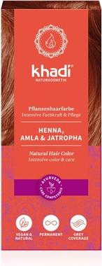 Haarfarbe Khadi Natürliches Henna Mit Amla Und Roter Jatropha
