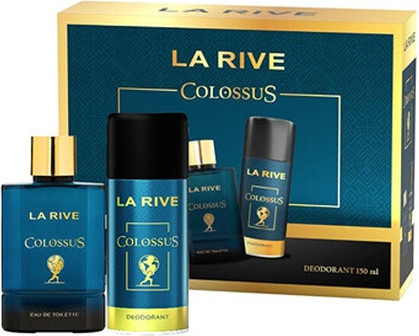 Eau de Toilette and Deodorant Spray Gift Set La Rive Colossus