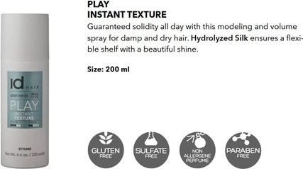Instant Texture Idhair