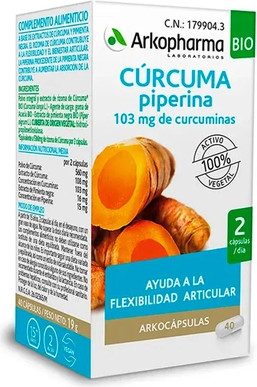 Turmeric Capsules Arko Pharma