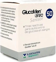Тест-полоски для глюкометра Menarini Glucomen Areo Sensor