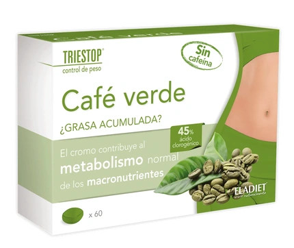 Tablets Eladiet Triestop Green Coffee Koffeinfrei