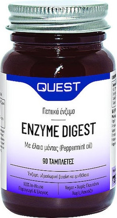 Quest Enzym-Komplex mit Pfefferminzöl 90 Tabletten