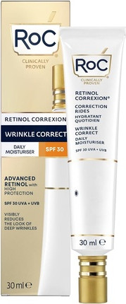 Retinol Correxion Wrinkle Correct Daily Moisturizer SPF 30 Hydration Cream with Retinol and Vitamin E Rocawear